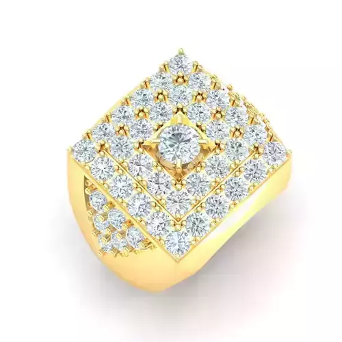 Ring For Men STL Ready For Print 1MR046