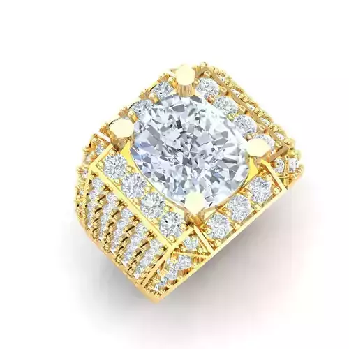 Ring For Men STL Ready For Print 1MR044