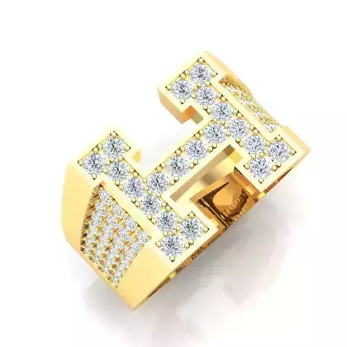 Ring For Men STL Ready For Print 1MR041