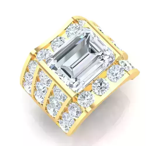 Ring For Men STL Ready For Print 1MR040