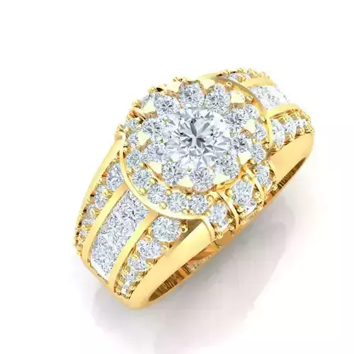 Ring For Men STL Ready For Print 1MR037