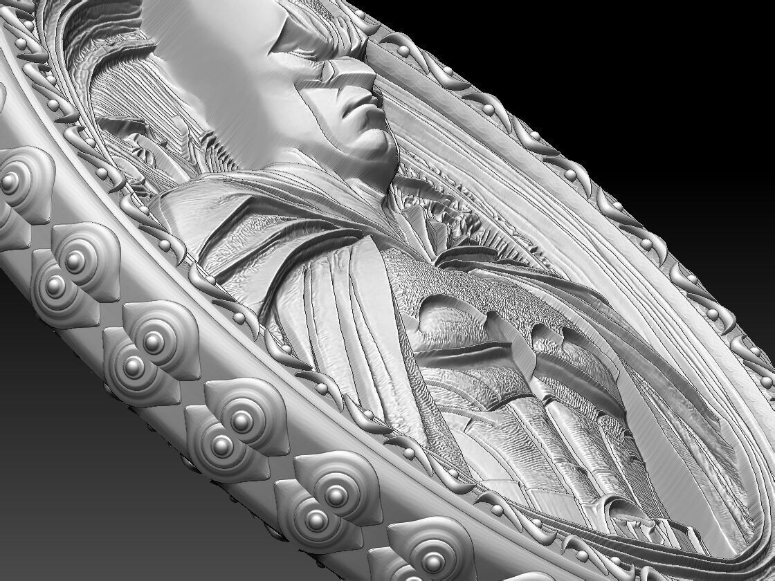 HM Batman Keychain 001 3D print model_12