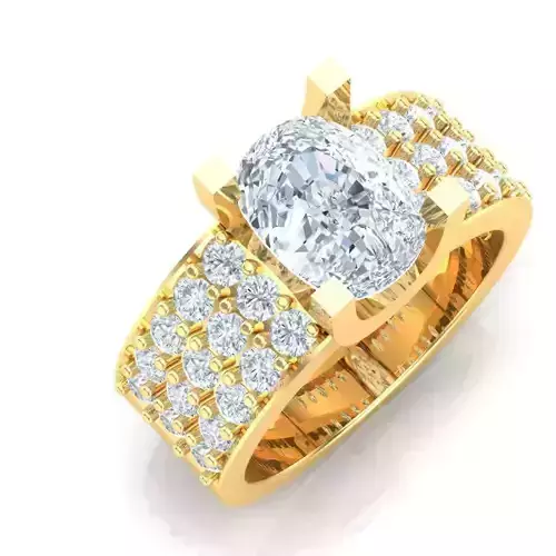 Ring For Men STL Ready For Print 1MR034