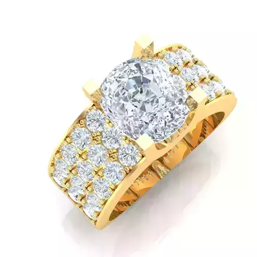 Ring For Men STL Ready For Print 1MR033