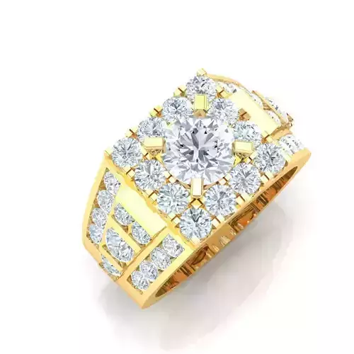 Ring For Men STL Ready For Print 1MR032