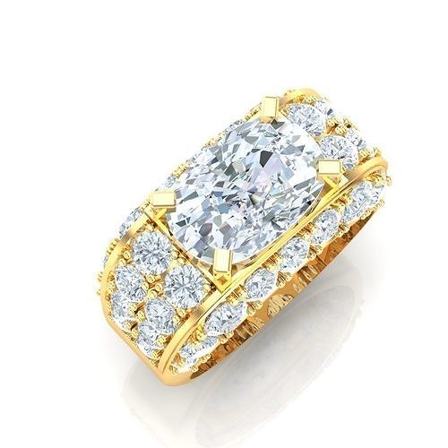Ring For Men STL Ready For Print 1MR031 3D model