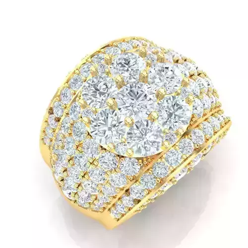 Ring For Men STL Ready For Print 1MR030