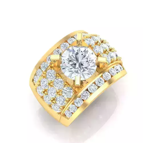 Ring For Men STL Ready For Print 1MR029