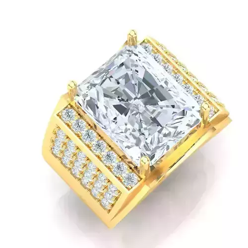 Ring For Men STL Ready For Print 1MR028