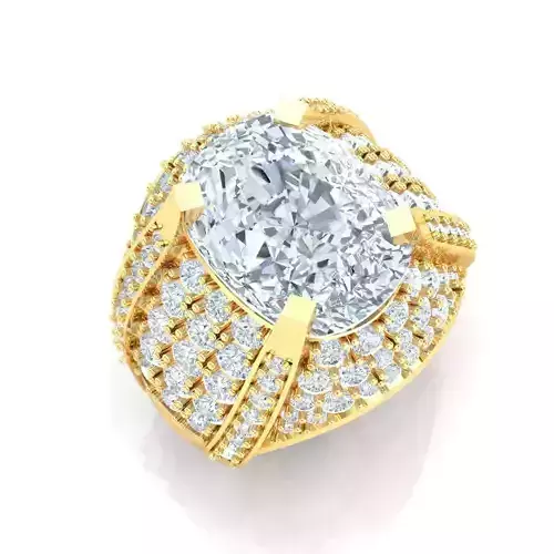 Ring For Men STL Ready For Print 1MR024