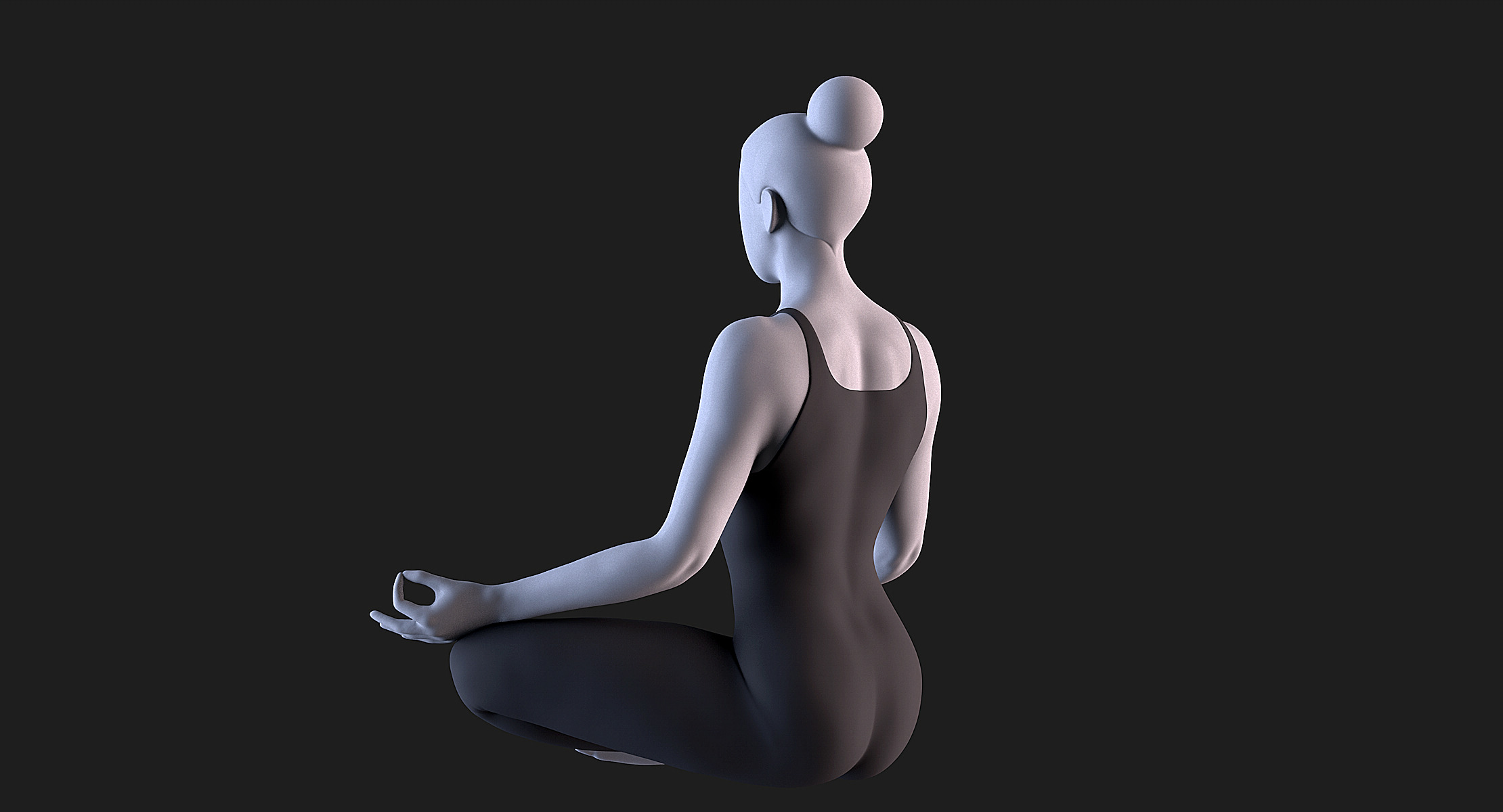 Lotus - Yoga Essence 3D print model_6