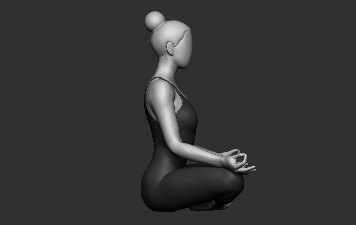 Lotus - Yoga Essence 3D print model_15