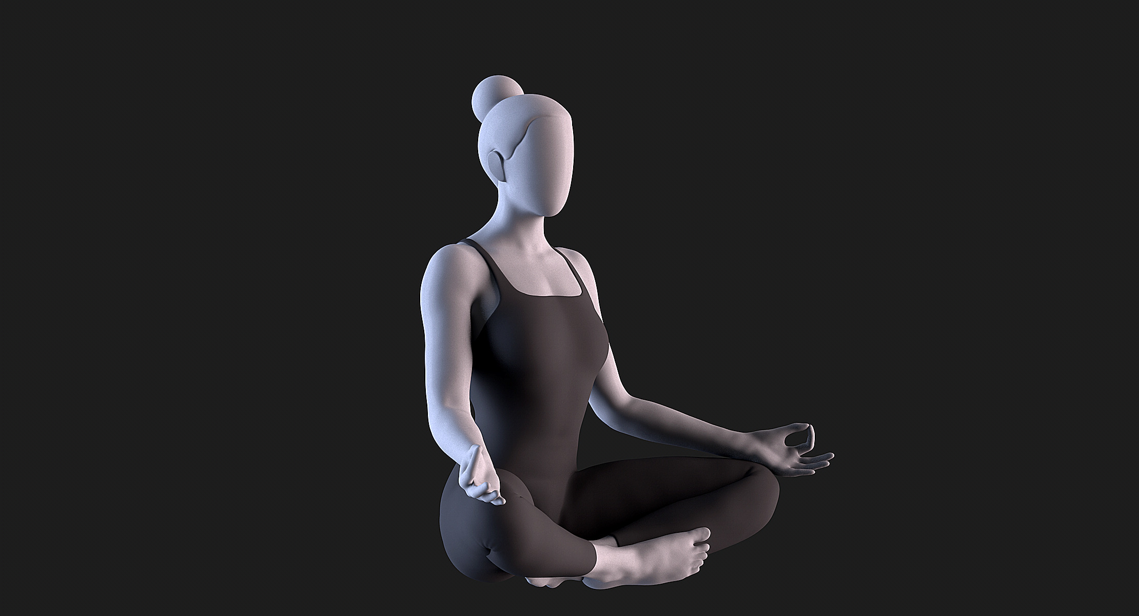 Lotus - Yoga Essence 3D print model_2