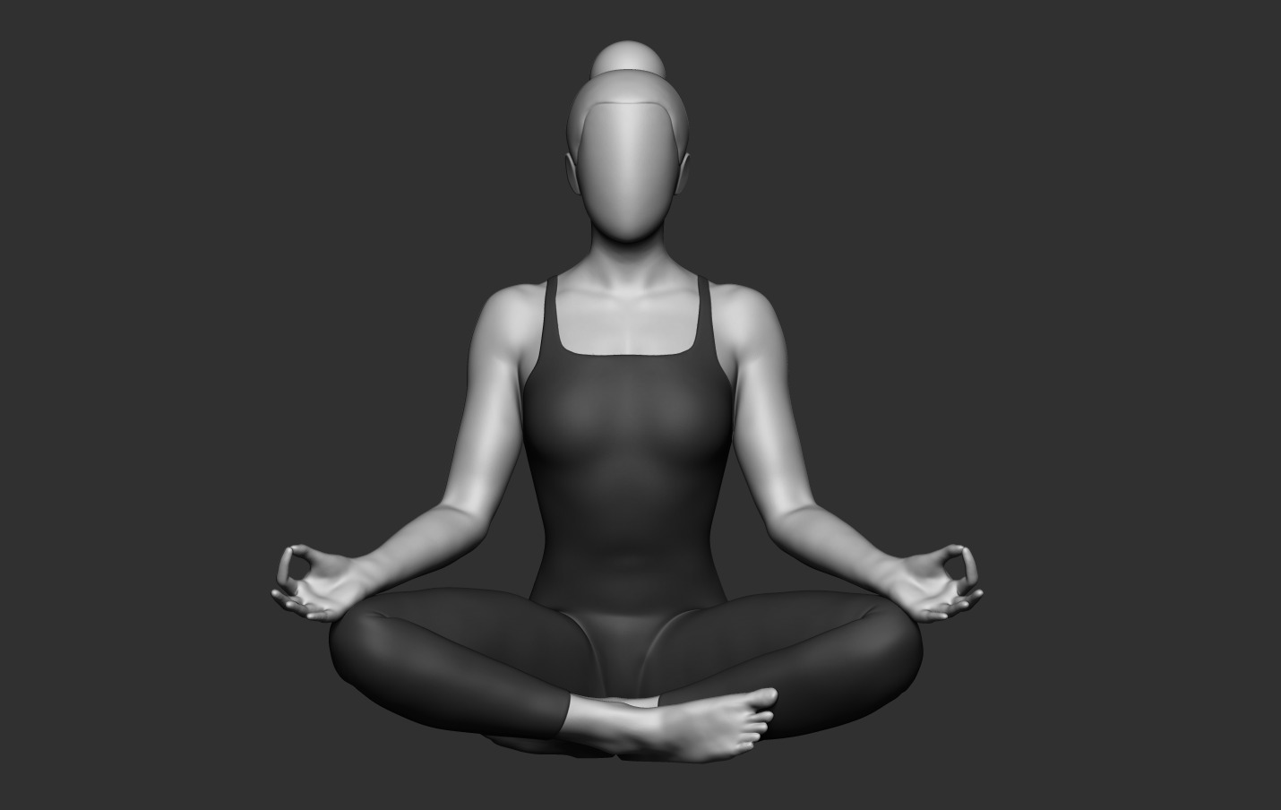 Lotus - Yoga Essence 3D print model_9