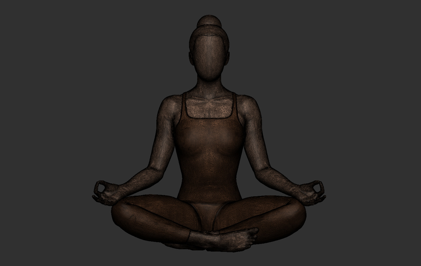 Lotus - Yoga Essence 3D print model_18