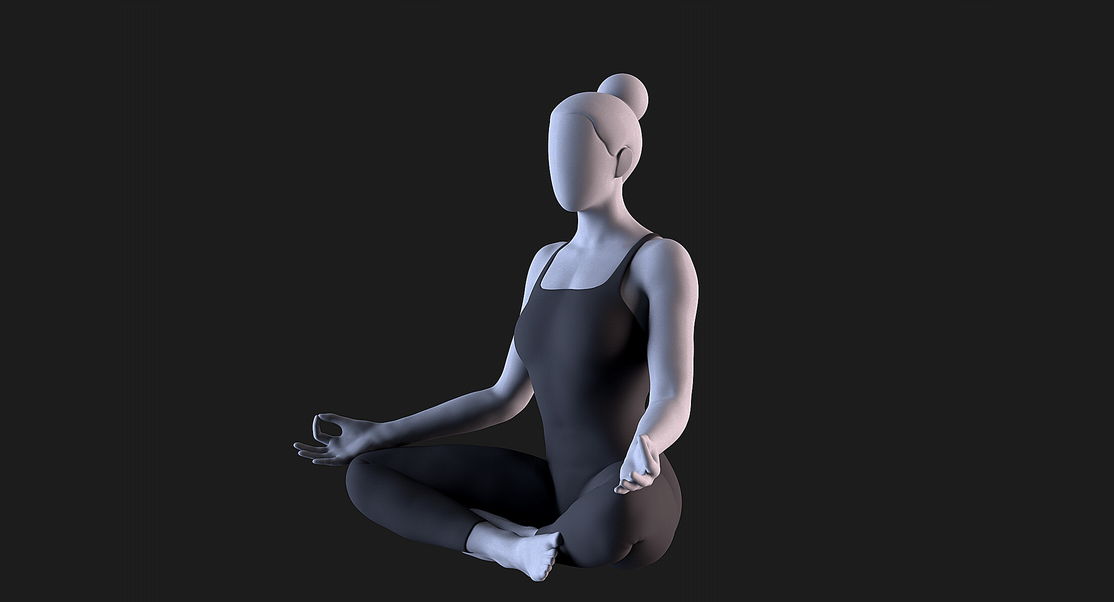 Lotus - Yoga Essence 3D print model_8