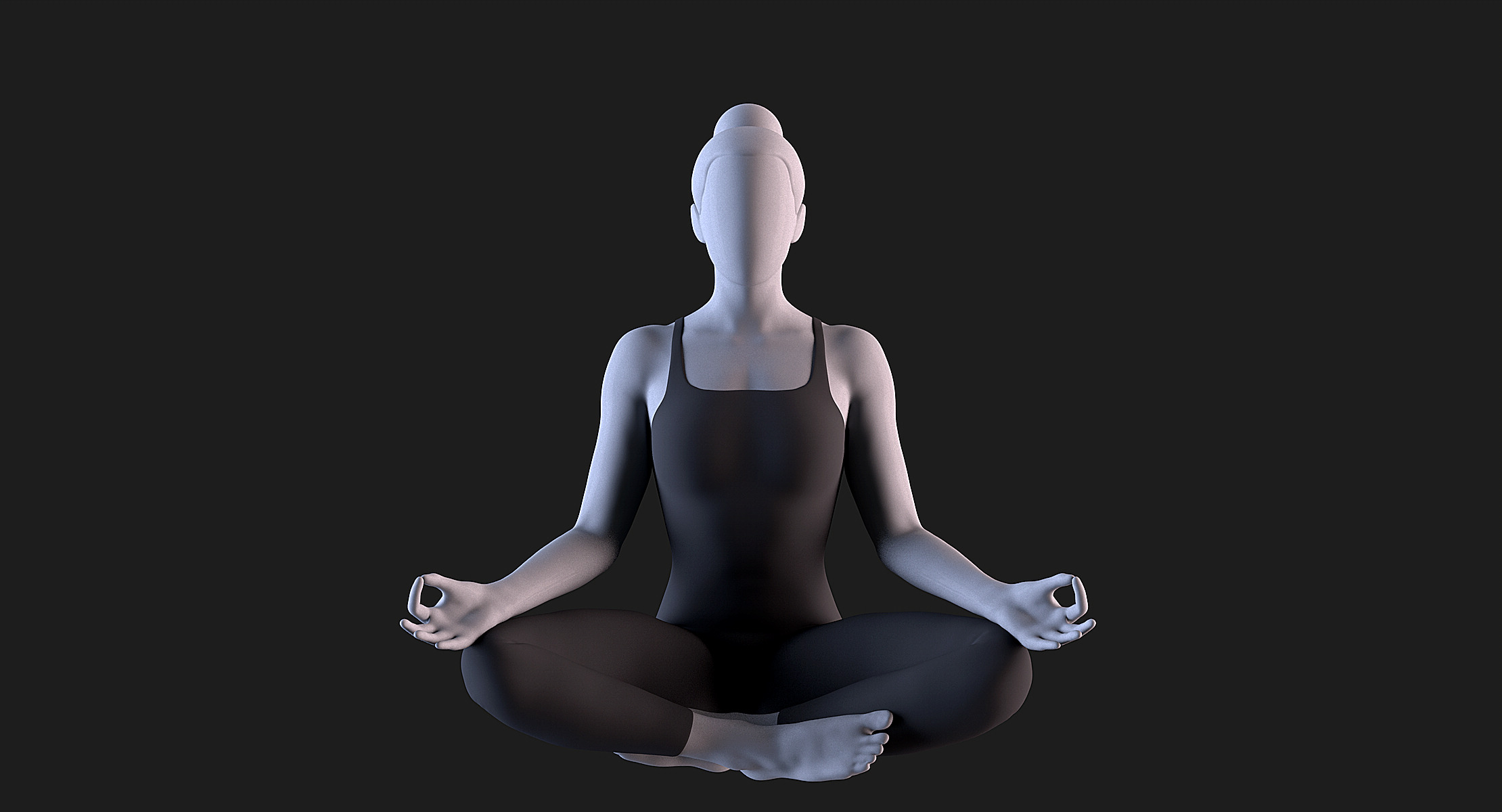 Lotus - Yoga Essence 3D print model_1