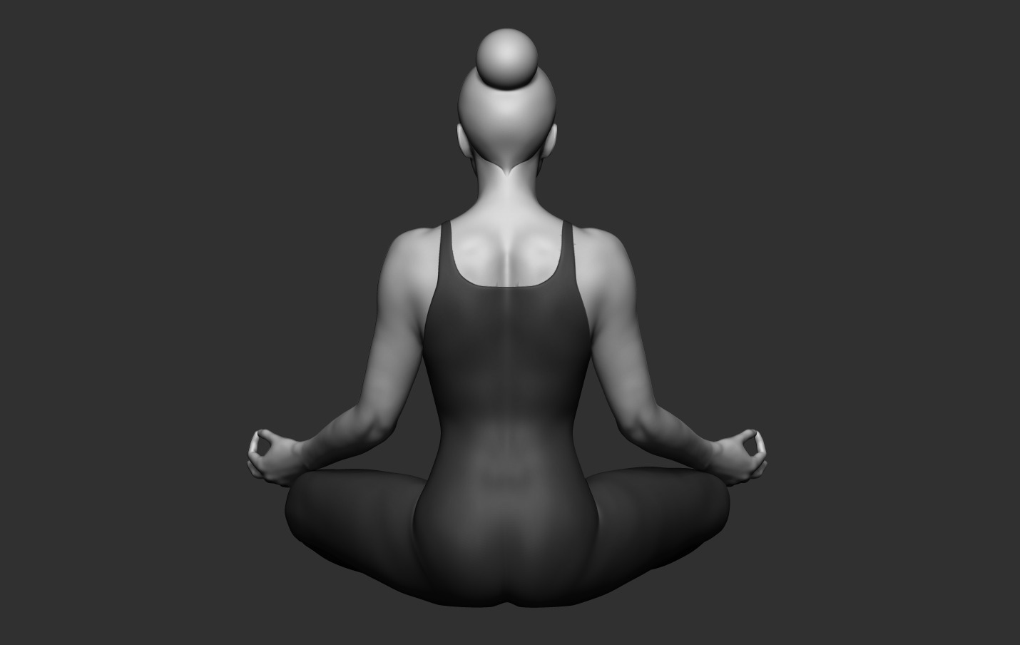 Lotus - Yoga Essence 3D print model_13