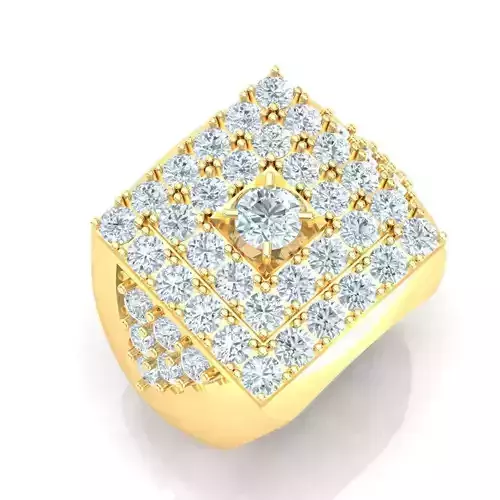 Ring For Men STL Ready For Print 1MR021