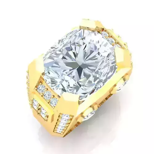 Ring For Men STL Ready For Print 1MR020