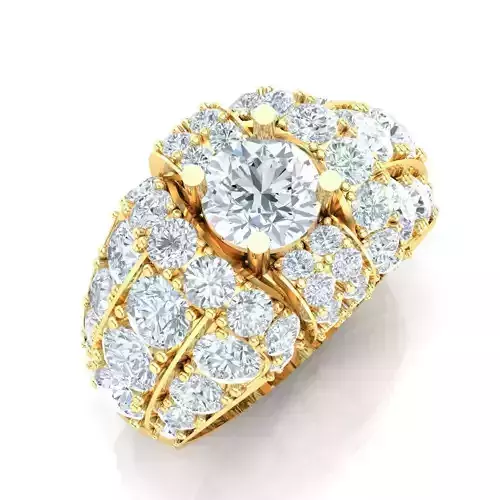 Ring For Men STL Ready For Print 1MR019