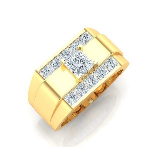 Ring For Men STL Ready For Print 1MR015 3D model