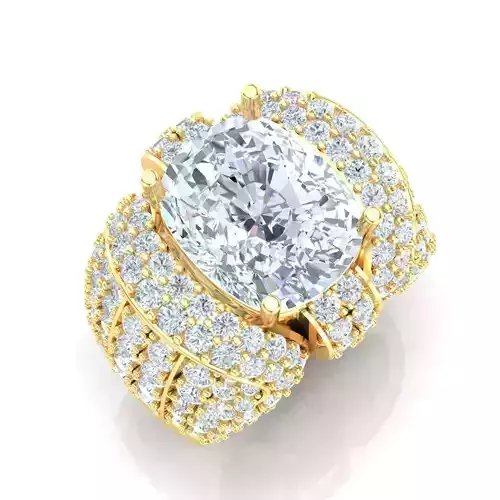 Ring For Men STL Ready For Print 1MR013