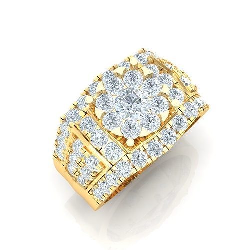Ring For Men STL Ready For Print 1MR012 3D model