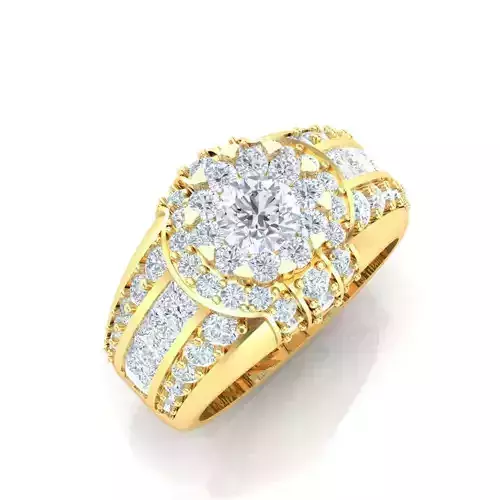 Ring For Men STL Ready For Print 1MR010