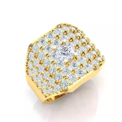 Ring For Men STL Ready For Print 1MR008