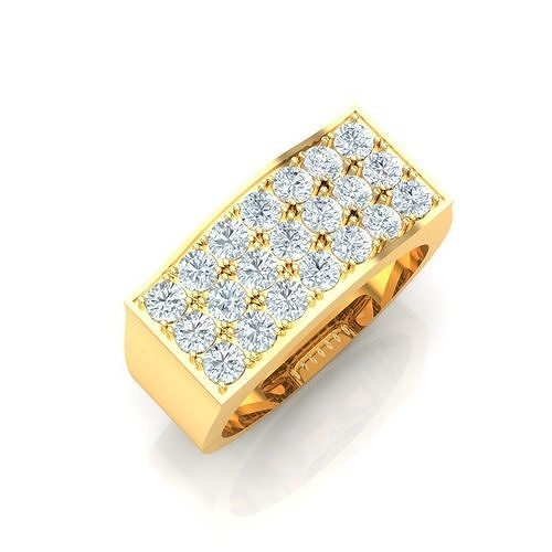 Ring For Men STL Ready For Print 1MR006 3D model