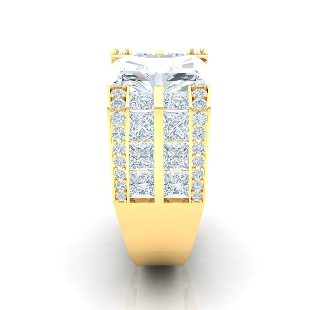 Ring For Men STL Ready For Print 1MR003 3D model_1