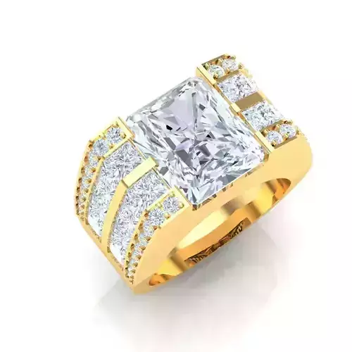 Ring For Men STL Ready For Print 1MR003