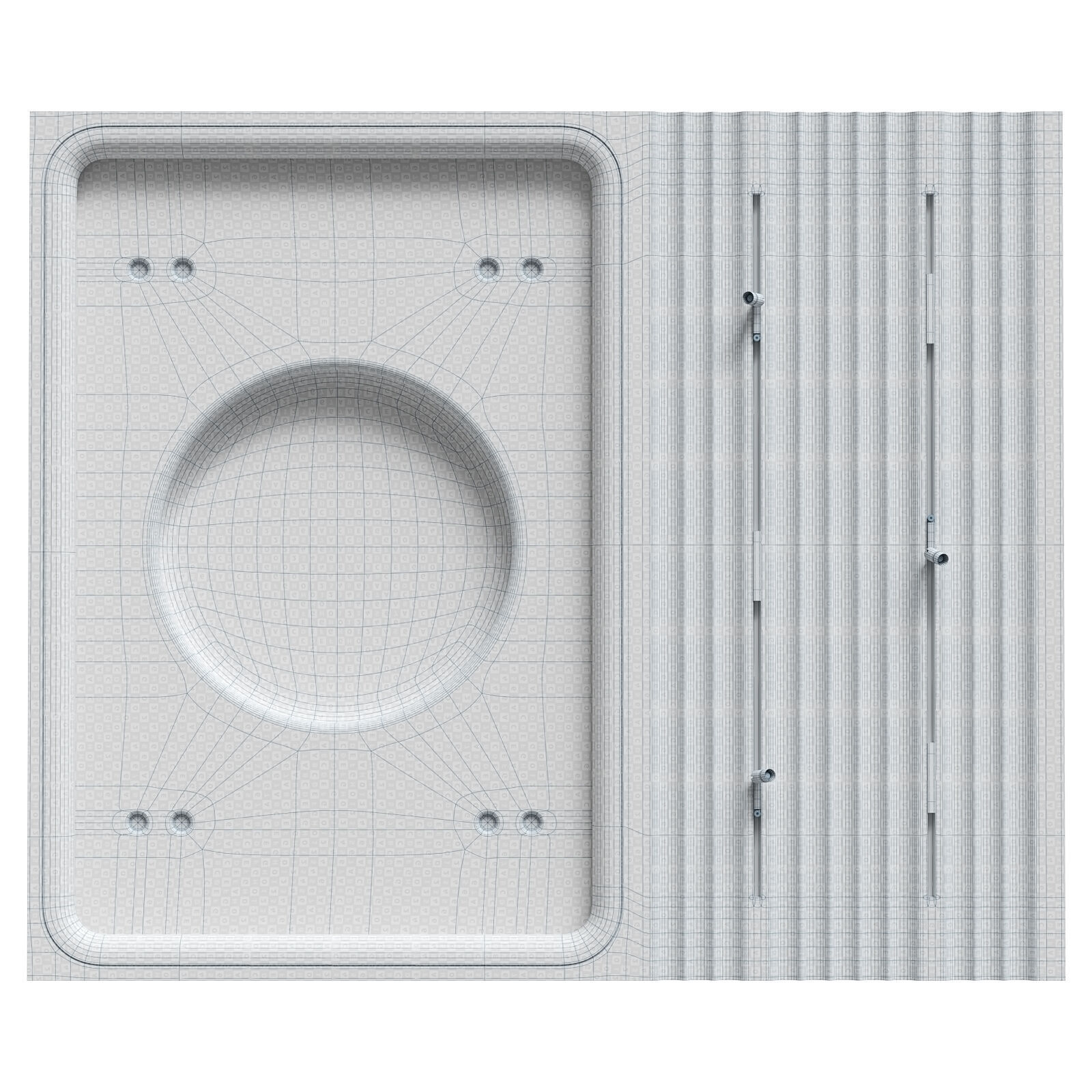 Modern ceiling RJ Easy Design 17 3D model_8