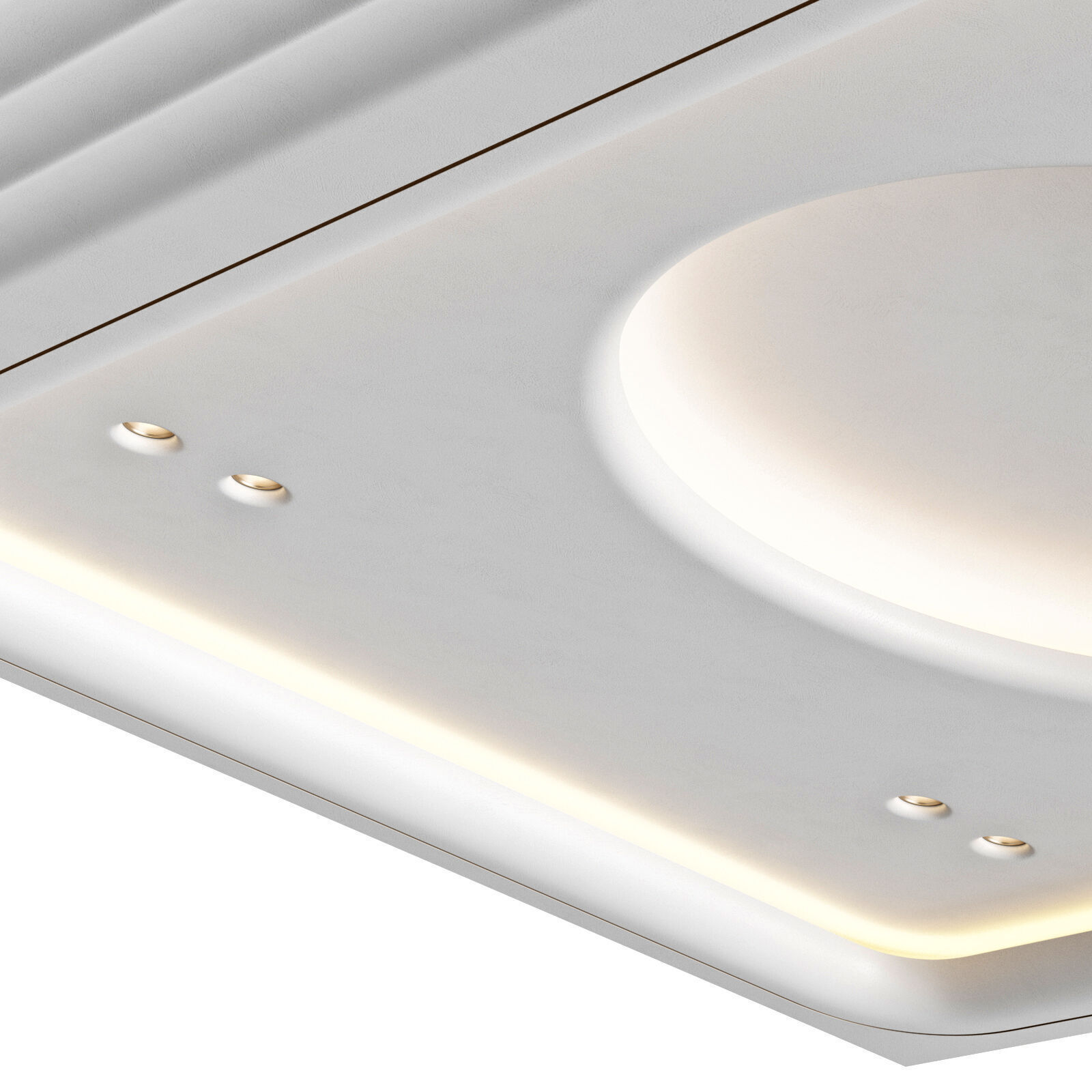 Modern ceiling RJ Easy Design 17 3D model_5