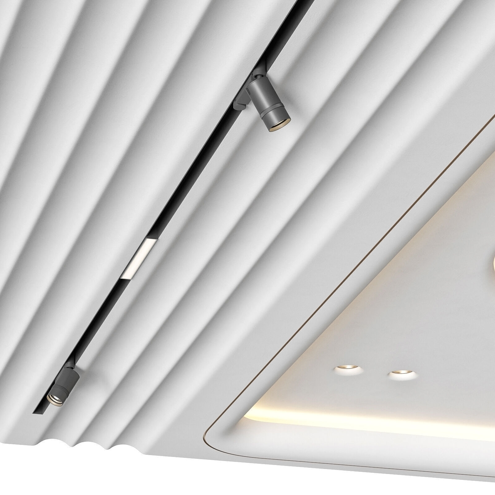 Modern ceiling RJ Easy Design 17 3D model_2