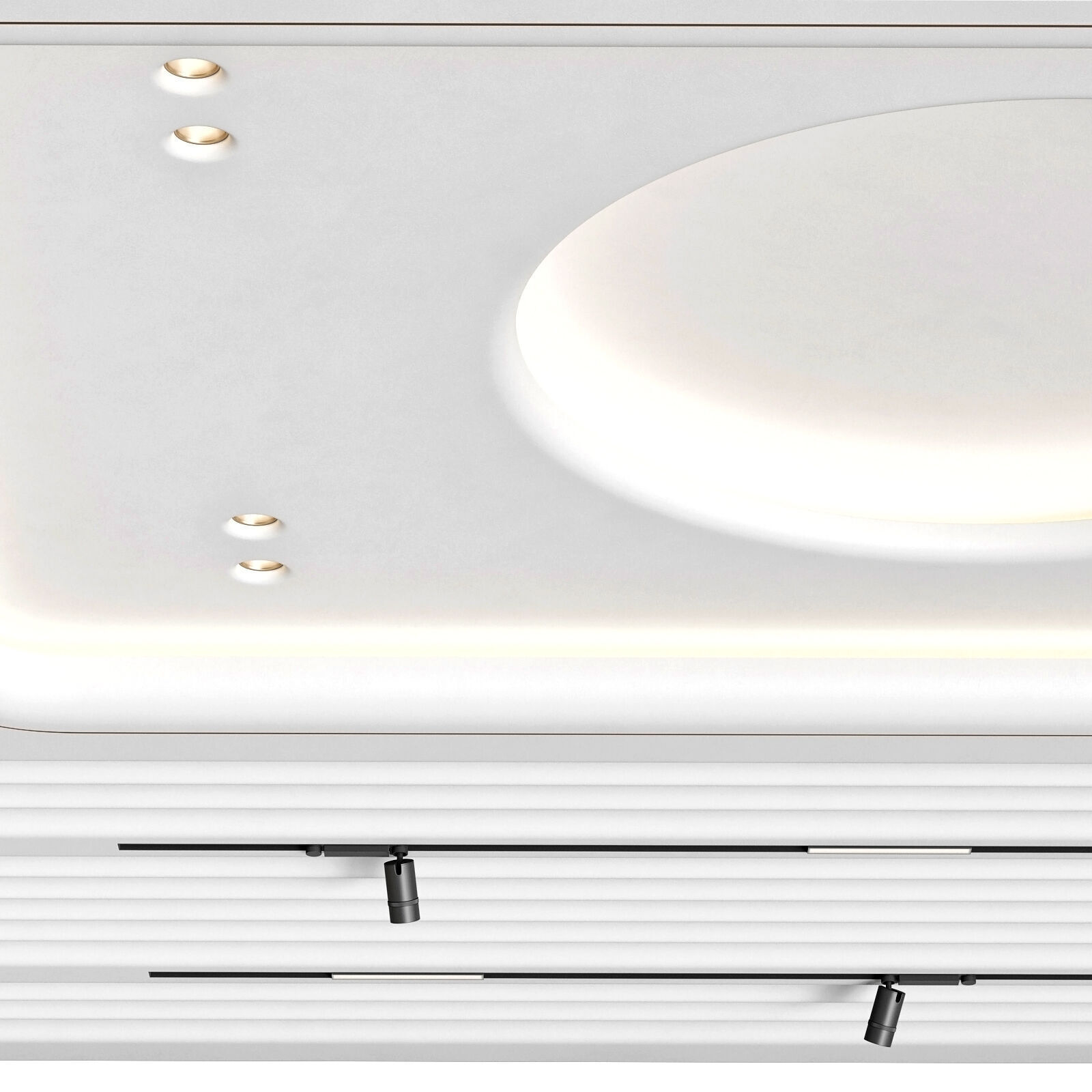 Modern ceiling RJ Easy Design 17 3D model_3