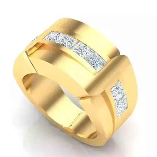 Top Men Ring STL Ready For Print 1MR100