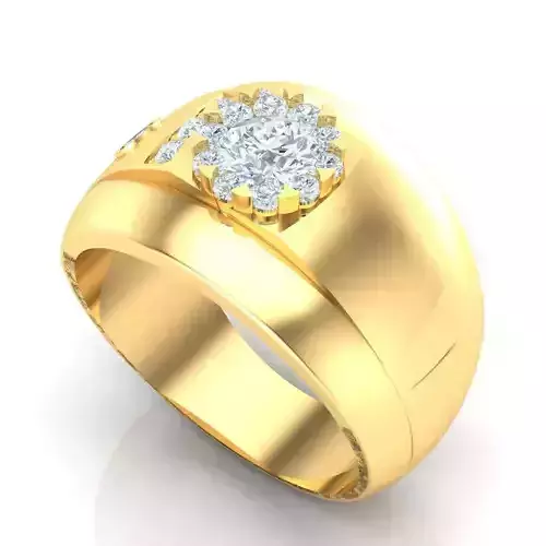 Top Men Ring STL Ready For Print 1MR099