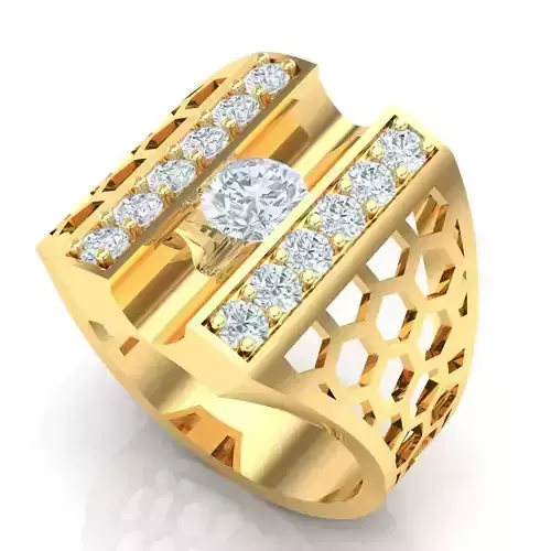 Top Men Ring STL Ready For Print 1MR097