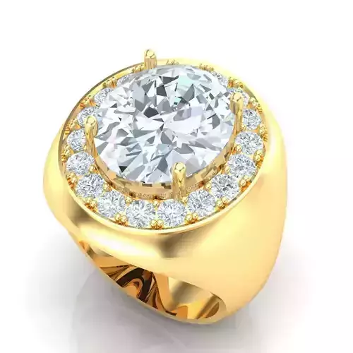 Top Men Ring STL Ready For Print 1MR095