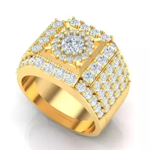 Top Men Ring STL Ready For Print 1MR093