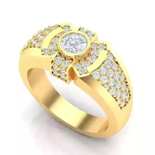 Top Men Ring STL Ready For Print 1MR092