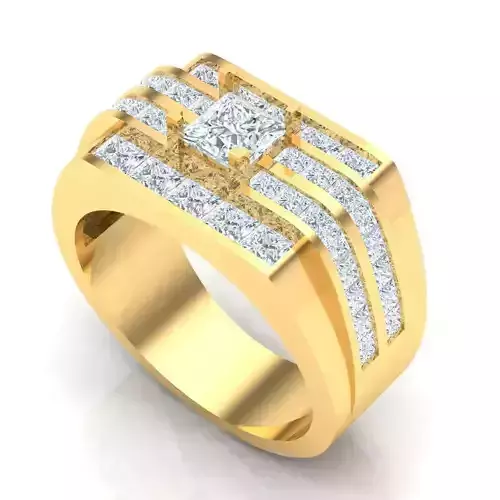 Top Men Ring STL Ready For Print 1MR087