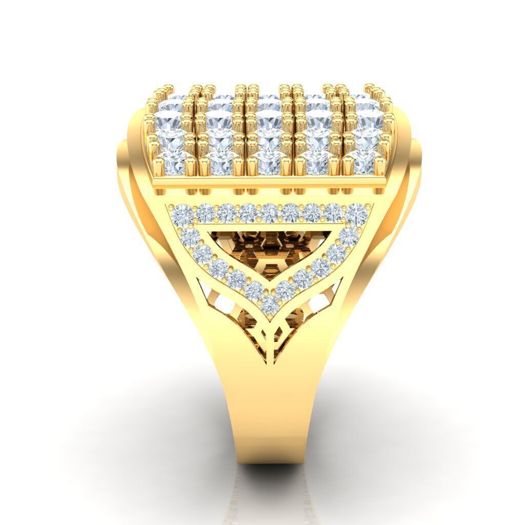 Top Men Ring STL Ready For Print 1MR082 3D print model_1