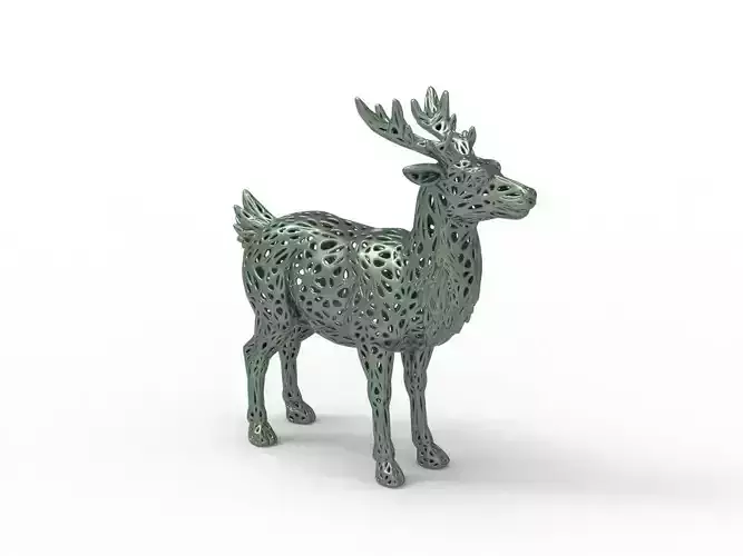 Antelope Voronoi Style