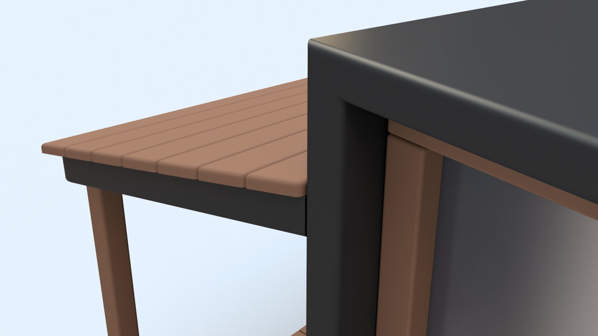 Cartoon Remote House - Animated Low-poly 3D model_14