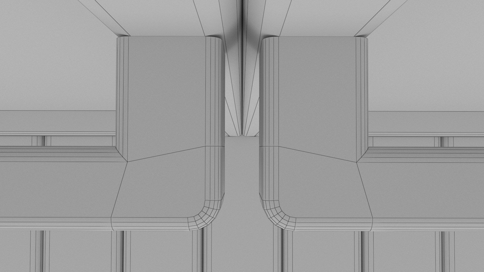 Cartoon Remote House - Animated Low-poly 3D model_25