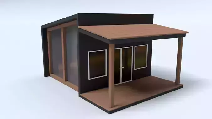 Cartoon Remote House - Animated