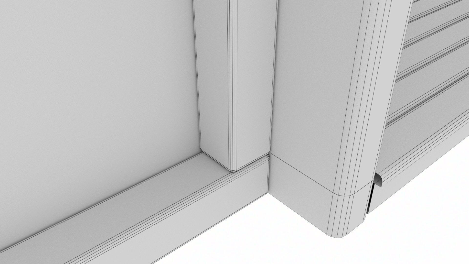 Cartoon Remote House - Animated Low-poly 3D model_22